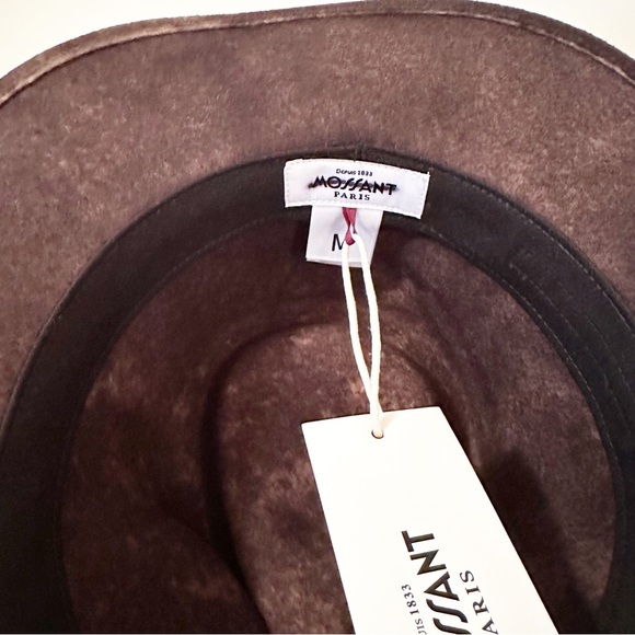 Free People X Mossant Trail Dusted Cowboy Rancher Hat - Picture 9 of 9